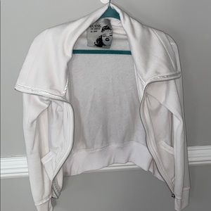 Sweatshirt jacket zip up